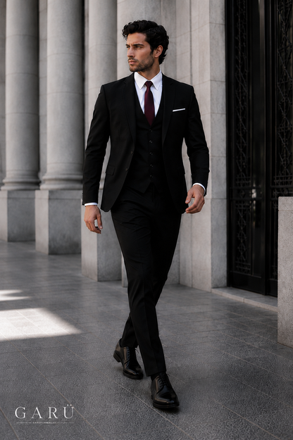Traje Slim Fit Negro
