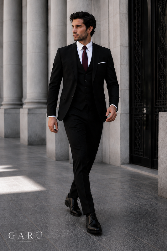 Traje Slim Fit Negro