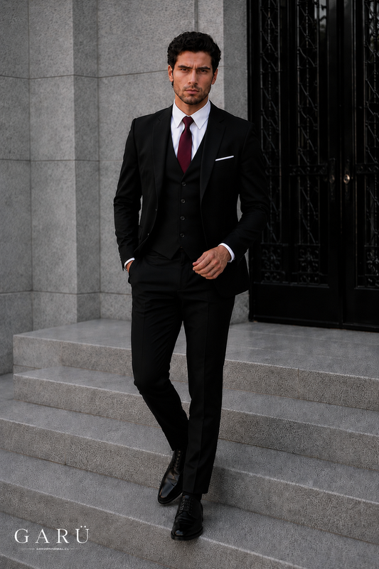 Traje Slim Fit Negro