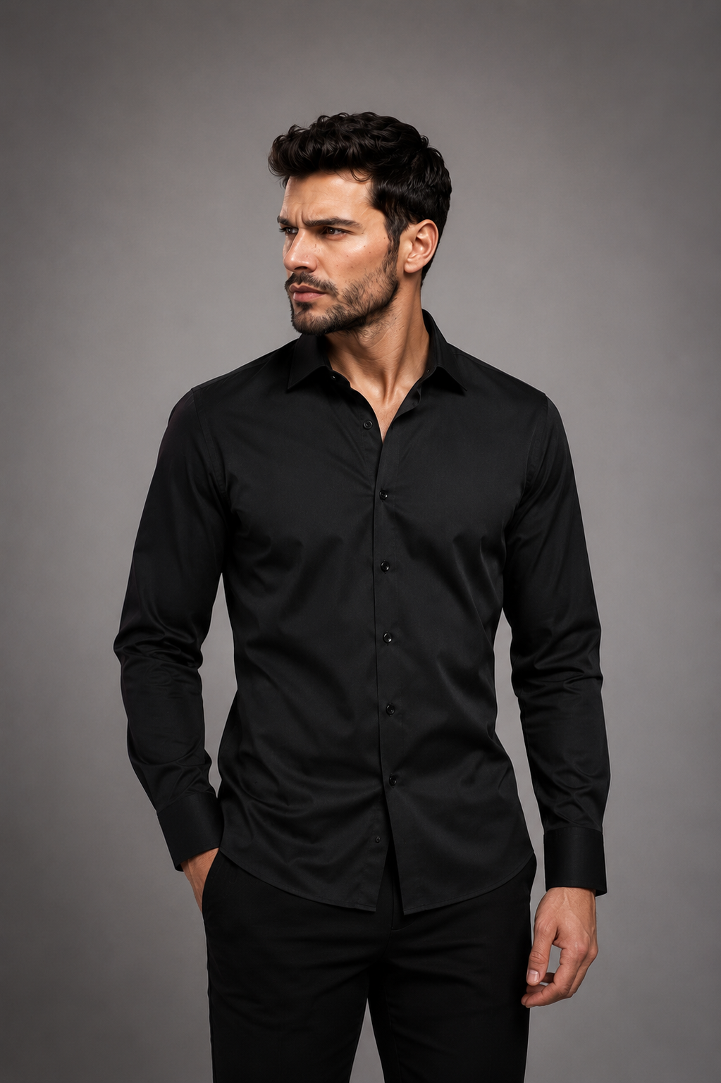 Camisa Negra