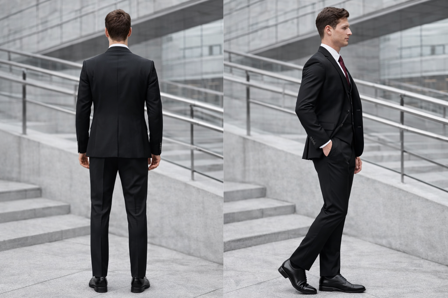 Traje Slim Fit Negro