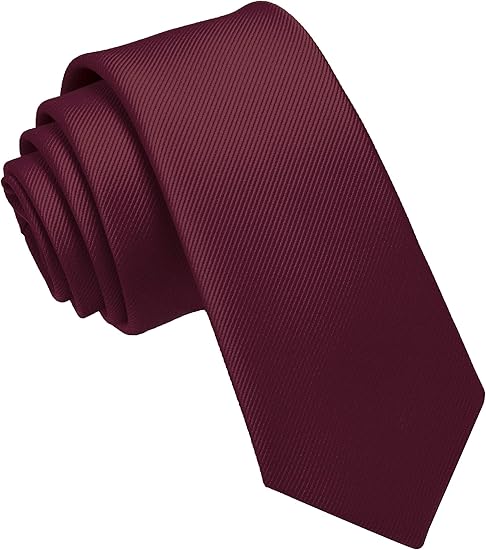 Corbata Slim Burdeo