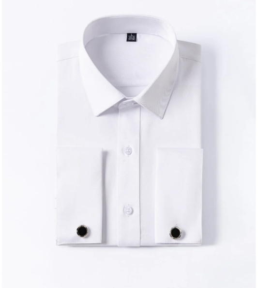 Camisa Blanca Doble Puño (para Gemelos)